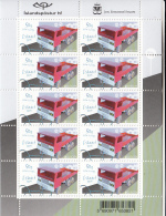 Iceland 2015 MNH Minisheet Of 10 Toy Truck Pull-a-long EUROPA - Blokken & Velletjes