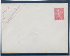France Entiers Postaux - 10 C Semeuse Lignée - Enveloppe 123x96 Mm - Neuf - TB - Standard- Und TSC-Briefe (vor 1995)
