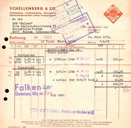 A8581 - Glauchau - Schellenberg & Co Holzhandlung - Rechnung 1971 Nach Limbach Oberfrohna - 1950 - ...