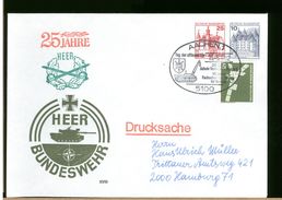 GERMANY - BUNDESWEHR - AACHEN - SCUOLA TECNICA TRUPPE - Privé Briefomslagen - Ongebruikt