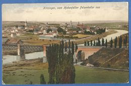 Delcampe - Kitzingen,1917,Kitzingen Vom Hohenfelder Felsenkeller Aus, - Kitzingen