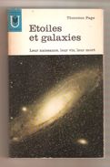 Thornton Page - Etoiles Et Galaxies Leur Naissance, Leur Vie, Leur Mort - Marabout Université MU 110, 1966 - Astronomie