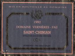 Domaine Vernières-Fau - 1992 - Languedoc-Roussillon