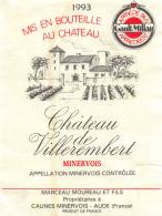 Château De Villerembert - Minervois - Marcel Moureau - Languedoc-Roussillon