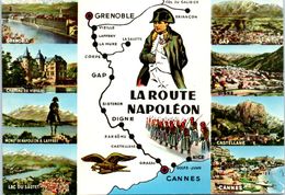 Carte Géographique - La Route Napoléon - Landkarten