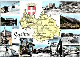 Carte Géographique - Savoie - Maps