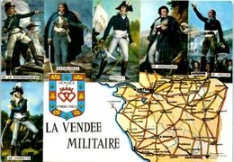 Carte Géographique - La Vendée Militaire - Cartes Géographiques