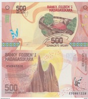 MADAGASCAR  Attractive  Newly Issued 500 Ariary    Pnew   2017 UNC. - Madagascar