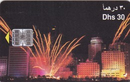 United Arab Emirates, AE-ETI-CHP-0065, Fireworks (C/N "9841"), 2 Scans. - Emirati Arabi Uniti