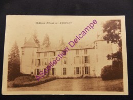 Chateau D Ecot Par Andelot 1936 Cachet Convoyeur Epinal à Chaumont - Andelot Blancheville