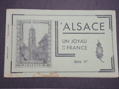 FRANCE - Carnet Un Peu Fatigué ... De Vignettes Sur L'Alsace (édité Par Le Club Vosgien) - Incomplet - Série II - P22103 - Tourism (Labels)