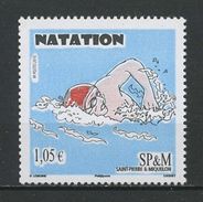 SPM  MIQUELON 2010 N° 982 ** Neuf MNH Superbe Sports La Natation - Nuevos