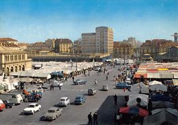 D6986 "TORINO - PIAZZA DELLA REPUBBLICA - MERCATO DI PORTA PALAZZO" ANIMATA, AUTO, S.A.C.A.T. 384  CART NON SPED - Places & Squares