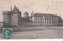 Cp , 61 , ALENÇON , Le Château Et Le Palais De Justice - Alencon