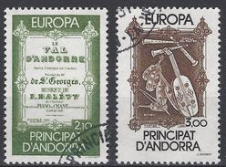 Andorra Francesa U 339/340 (o) Usado. 1985 - Used Stamps