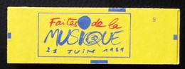 Carnet 1989 -  YT N°2376-C8 - Liberté / Faites De La Musique - Neuf - Ouvert - Modernes : 1959-...