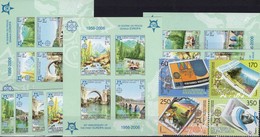 EUROPE Macedonia 370/3 Im 4-Block+Bosnien-Mostar 339/2,4x ZD+Bl.13 B ** 307€ Blocs Stamps On Stamp Ss Sheet Bf CEPT - Collections, Lots & Séries