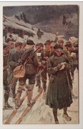 Cartolina Illustrata R. Salvadori Per I Mutilati Di Guerra Non Viaggiata F.p. - Heimat