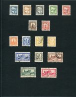 5381   TUNISIE   Collection*/°   1931-33    N°161/5, 167/8, 170/2, 174/8  TTB - Sammlungen