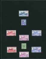 5383   TUNISIE   Collection*    1937-41   N°184, 205, 224/30     TTB - Colecciones