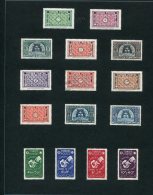 5390  TUNISIE   Collection*    1947-49    N°314/23    TTB - Verzamelingen