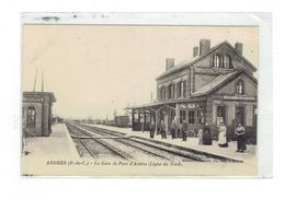 CPA 62 - ARDRES - LA GARE DE PONT D'ARDRES - Ardres