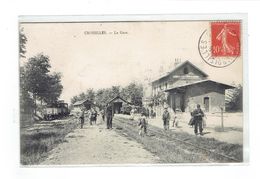 CPA 62 - CROISILLES - LA GARE - Croisilles