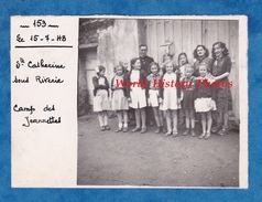 Photo Ancienne - SAINTE CATHERINE Sous RIVIERE ( Rhône ) - Camp Des Jeannettes - 1948 - Plaatsen
