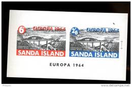 SANDA  ISLAND  EUROPA 1964 **  Pont  Bridge - Ortsausgaben