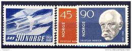 ##Norway 1961. 3 Different. Michel 451 + 460-61. MNH(**) - Unused Stamps