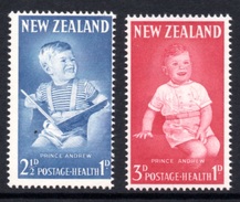 NEW ZEALAND 1963 Health Stamps: Set Of 2 Stamps UM/MNH - Nuevos