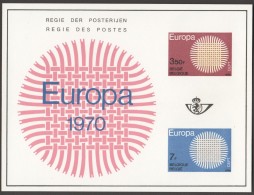 1970   Europa  Feuillet De Luxe    COB 1530-1 - Luxuskleinbögen [LX]