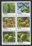 M495.-. BRASIL 2017 - FRUITS OF CERRADO / FRUTAS DO CERRADO - MNH BLOCK X 6 STAMPS. - Nuevos