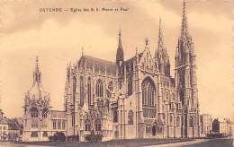 Delcampe - OSTENDE - Eglise Des S.S. Pierre Et Paul - Oostende