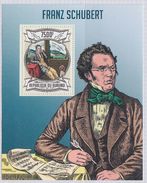 Burundi 2003 Composer Franz Schubert And Dog MNH 1SS - Neufs