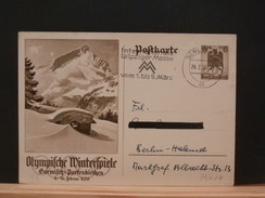 73/602  CP ALLEMAGNE  1936  PLI - Inverno1936: Garmisch-Partenkirchen