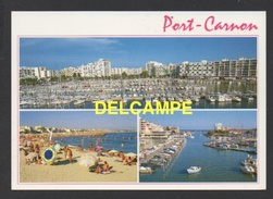 DF / 34 HÉRAULT / MAUGUIO-CARNON / CARNON-PLAGE / LE PORT ET LA PLAGE - Mauguio