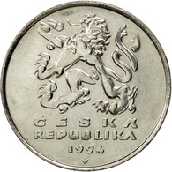 Monnaie, République Tchèque, 5 Korun, 1994, TTB+, Nickel Plated Steel, KM:8 - Czech Republic