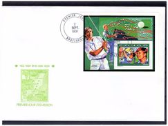 Congo Brazaville 1991, Sport, Golf, BF In FDC - FDC