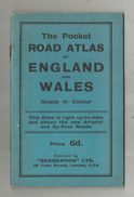 The Pocket ROAD ATLAS Of ENGLAND And WALES , 40 Pages , 3 Scans, Frais Fr : .1.95 E - Wegenkaarten