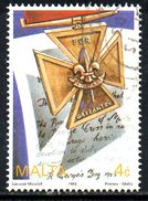 MALTE. N°890 Oblitéré De 1993. Médaille De La Bravoure. - Gebraucht