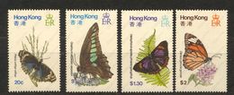 Hong Kong, Yvert 347/350, Scott 354/357, MNH - Unused Stamps