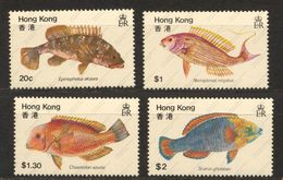 Hong Kong, Yvert 362/365, Scott 369/372, MNH - Unused Stamps