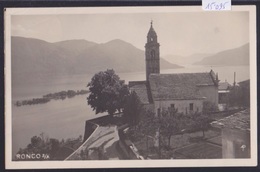 Ronco - Chiesa - Foto Paolo Ammaim Porto Di Ronco - Ca 1928 (pli En Haut à G.: Voir Scan) (15'095) - Ronco Sopra Ascona