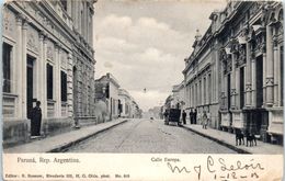 AMERIQUE -- ARGENTINE - Parana - Calle Europa - Argentine