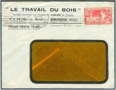 FRANCE Olympic Roller Cancel Paris Av. D'Orleans On Cover With Olympic Stamp Of ? Avril 1924 - Sommer 1924: Paris