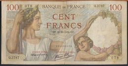 °°° FRANCE - 100 FRANCS 26/10/1939 °°° - 100 F 1939-1942 ''Sully''