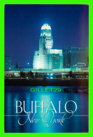 BUFFALO, NY - SKYLINE FROM ERIE BASSIN MARINA - PHOTO BY JAMES BLANK  PUB. BY EDWARDS PRESS - - Buffalo