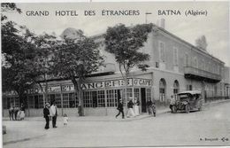 CPA Algérie Batna Voiture Automobile Hôtel Circulé - Sonstige & Ohne Zuordnung