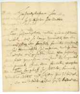 VON HAREN, Herbord Daniel (Ca. 1671-1743). Herr Auf Hopen. Burg HOPEN, Lohne, Vechta 1730 Hammerstein Münchhausen - Manuscripts